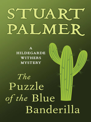 cover image of Puzzle of the Blue Banderilla